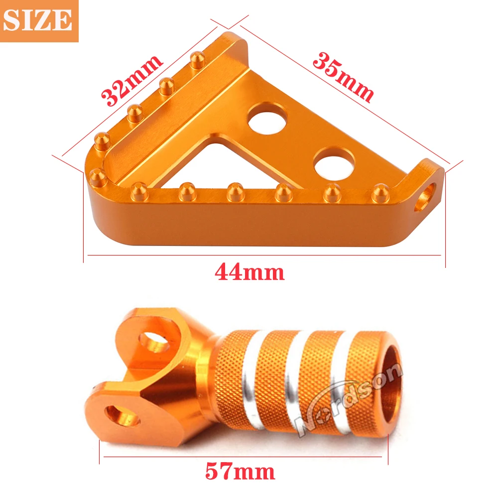 Motorcycle Rear Brake Pedal Step Gear Shifter Lever Tip For KTM 690 SMC ENDURO Duke 690 990 ADVENTURE SUPERENDUROR