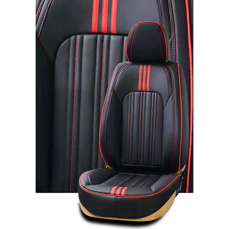 Universal Car Seat Cover Multiple colors For Luxury Cars Nappa Leather Seat Covers Interior Accessories cover car seat