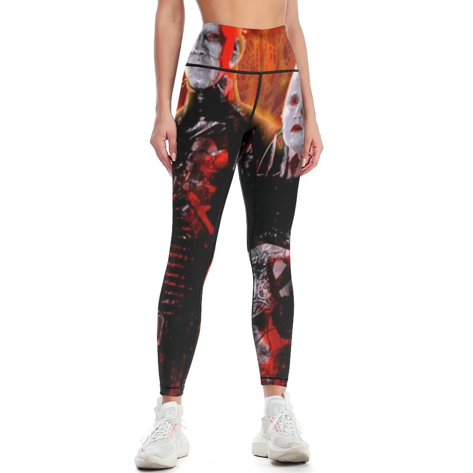 

Hellraiser Cenobites Leggings sports tennis for sports for push up legging gym flared Womens Leggings