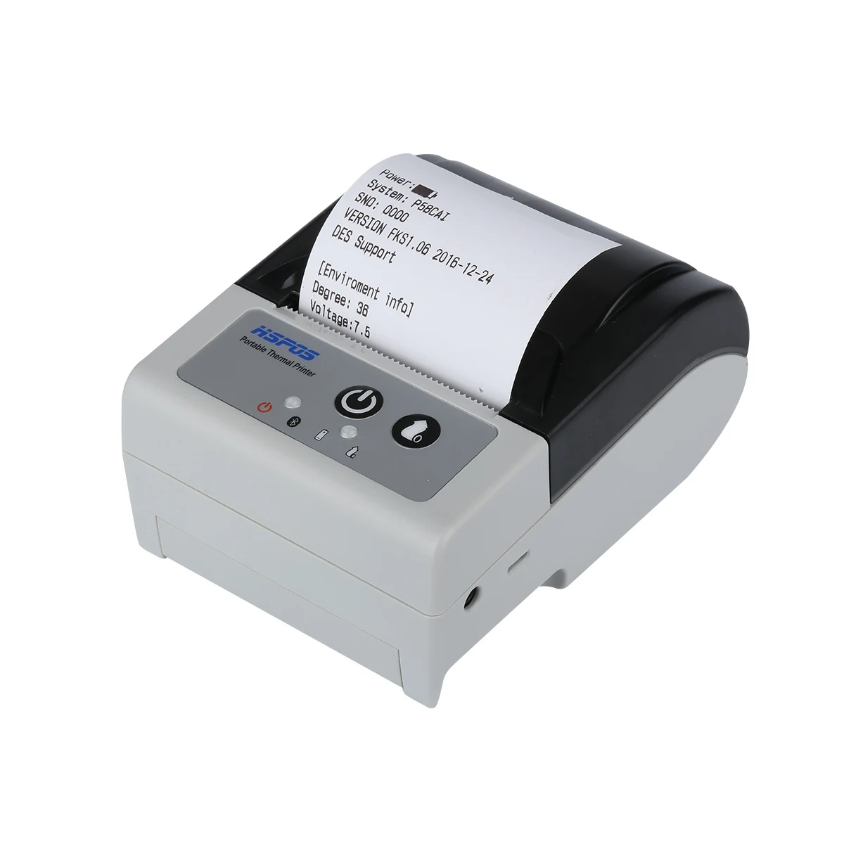 Versatile Mini Thermal Receipt Printer USB+BT Interface 1500mAh Battery Blue Tooth Support Thermal Receipt Paper in Stock