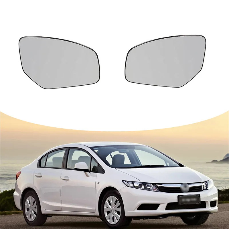 

For 12 Honda Civic reversing lenses, heated rearview mirror reflective lenses