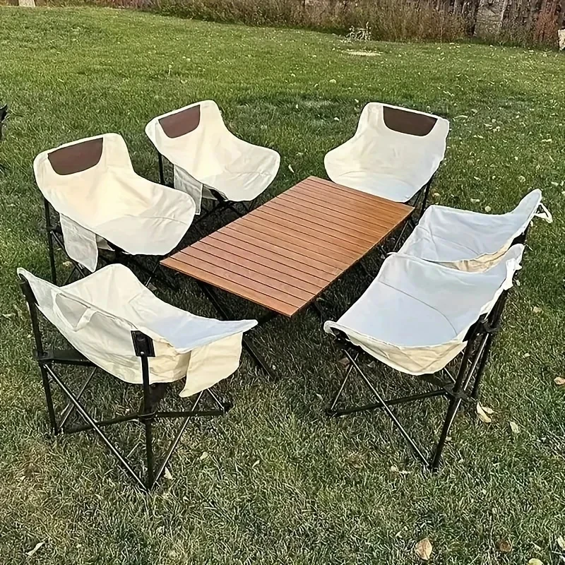 Compact Foldable Ultra Light Camping Portable Chair Soft Comfort Outdoor Seat For Fishing Hiking Picnic Travel Beach Trip - view 4