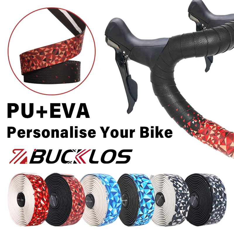 

Ленты на руль гоночного велосипеда BUCKLOS, 2,2 м, ПУ + ЭВА, обертка для шоссейного велосипеда, амортизирующая лента на руль велосипеда, велосипедные детали