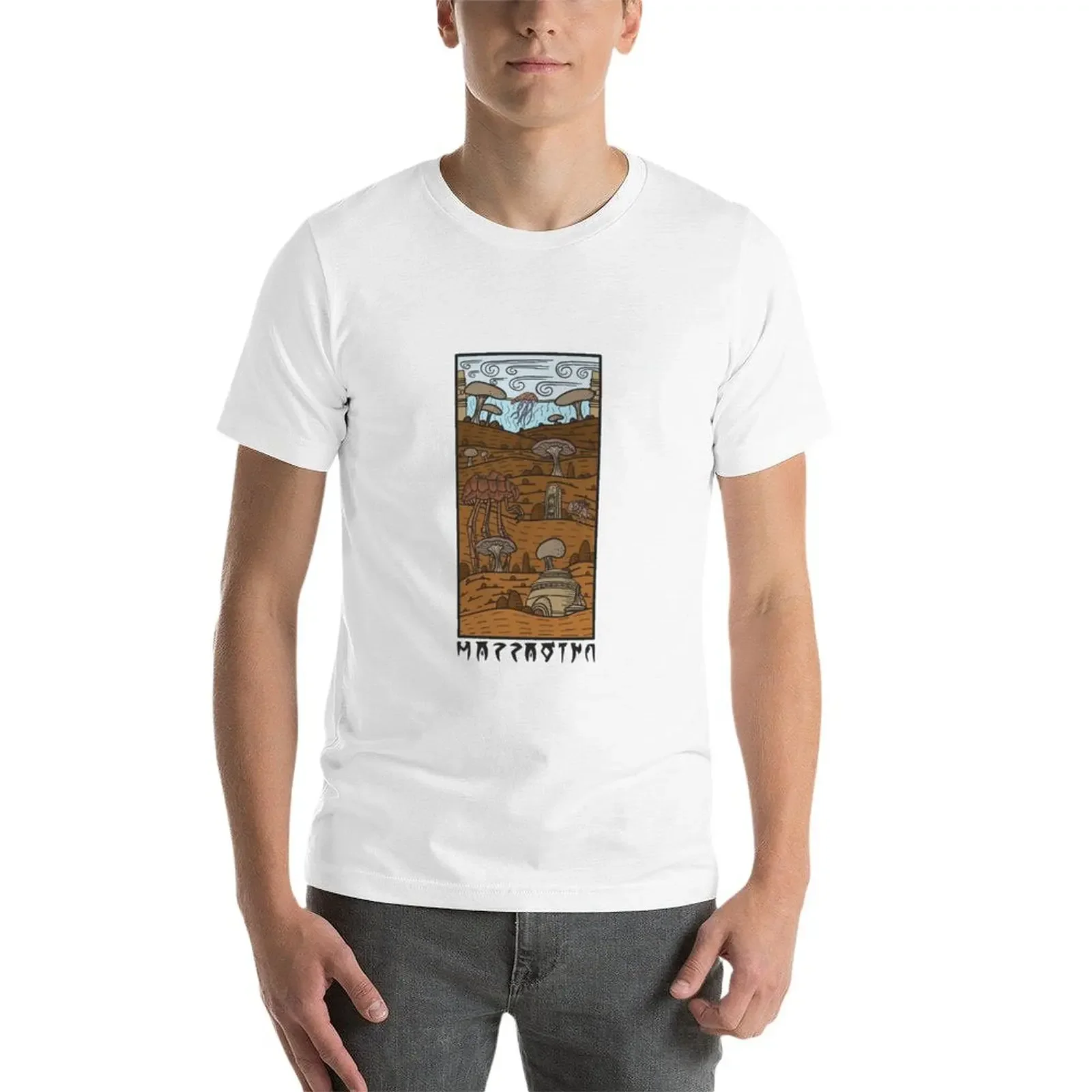 Morrowind T-Shirt summer tops sweat sports fans Aesthetic clothing mens t shirt