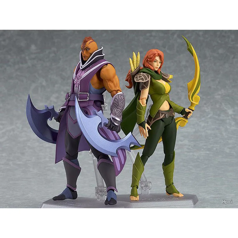 In Stock Original Genuine Max Factory Figma 338 DOTA 2 Lina Anti