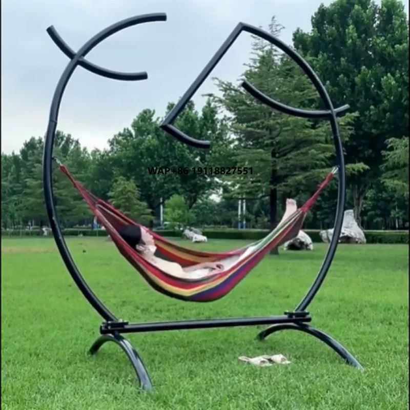 

For Smiley Swing Outdoor Stainless Steel Hammock Park Large Unpowered Play Equipment Digital Printing Customised Factory Outlet