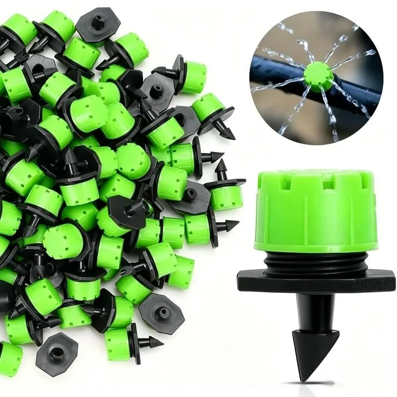 33 pcs Water Flow Control Nozzles, Independent Switch Valve, Vegetable Garden Sprinkling Garden Balcony Watering