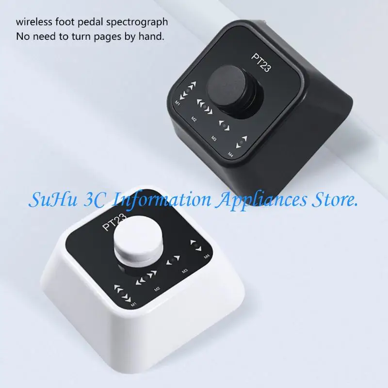  High Sensitivity Wireless Foot Pedal Page Turner Suitable for Efficient Music Lessons &Performances with Quick Responses