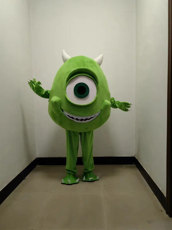 

New Version the happy Green Egg Mascot Costume Adult Birthday Party Fancy Dress Halloween Cosplay Outfits Clothing Xmas