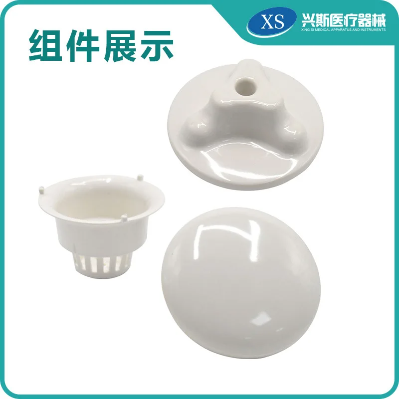 Spittoon Filter Kit for Workstation, Plastic & Ceramic Filter Covers, Water Supply Pipe Fittings