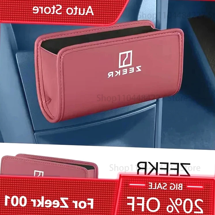 

Zeekr 001 X 2023 2024, автомобильный ящик для хранения, ящик для хранения на передней центральной консоли, аксессуары для модификации