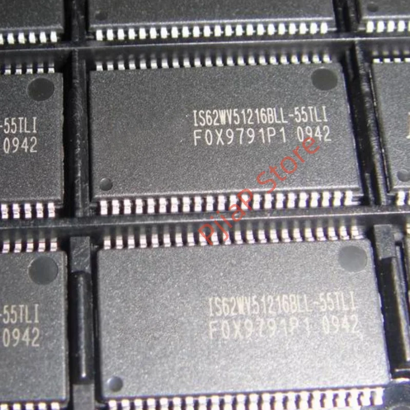 10pcs   New Original   IS62WV51216BLL-55TLI  TSSOP44