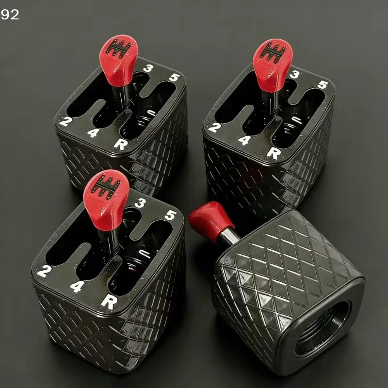 1/2/3pcs 3D Printed Manual Transmission Paddle Shifter Toy, Fun Car Simulator Decorative Ornament Stress-Relief Perfect Gift