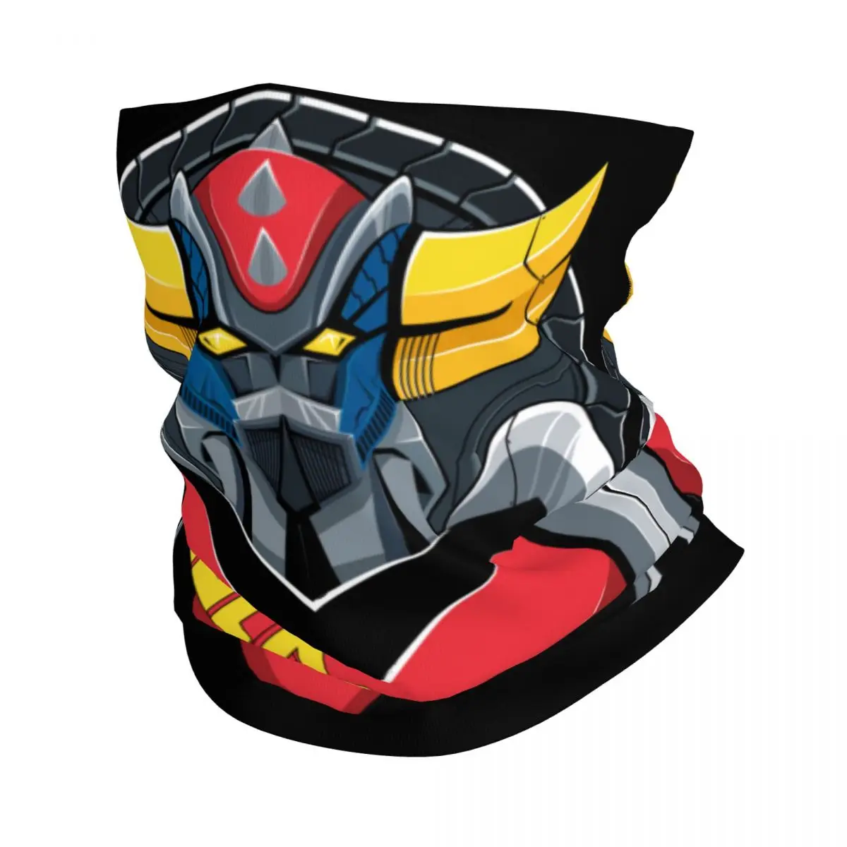 Grendizer UFO Robot Bandana Neck Gaiter Accessories Goldorak Magic Scarf Multifunctional Headwear Fishing Unisex Adult Windproof