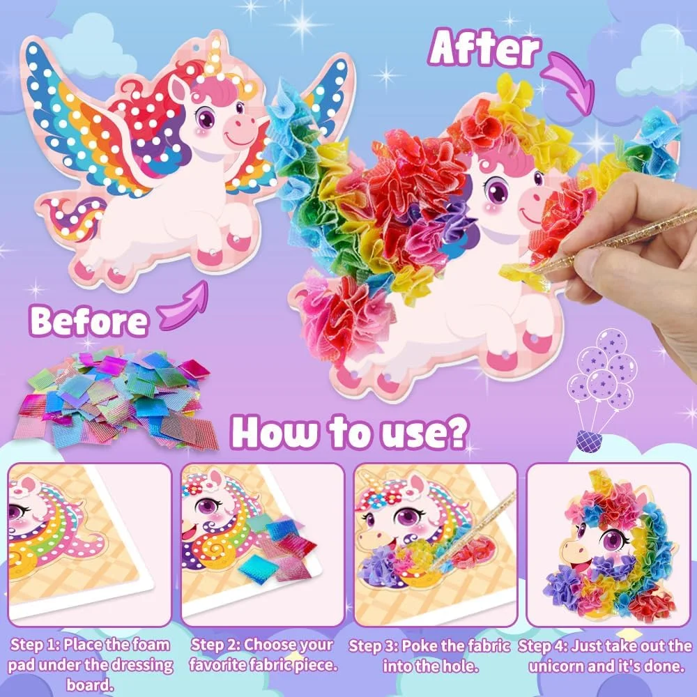 مجموعة أدوات فنية للحرف اليدوي - مراجعة Art Craft Unicorn وسعره