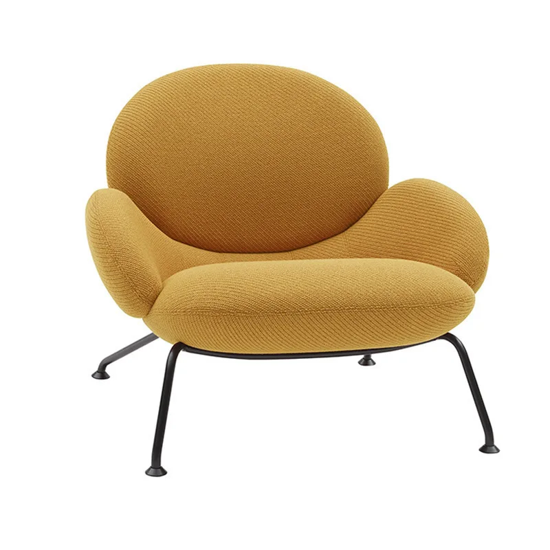 Modern simple single sofa chair, small apartment leisure creative small sofa