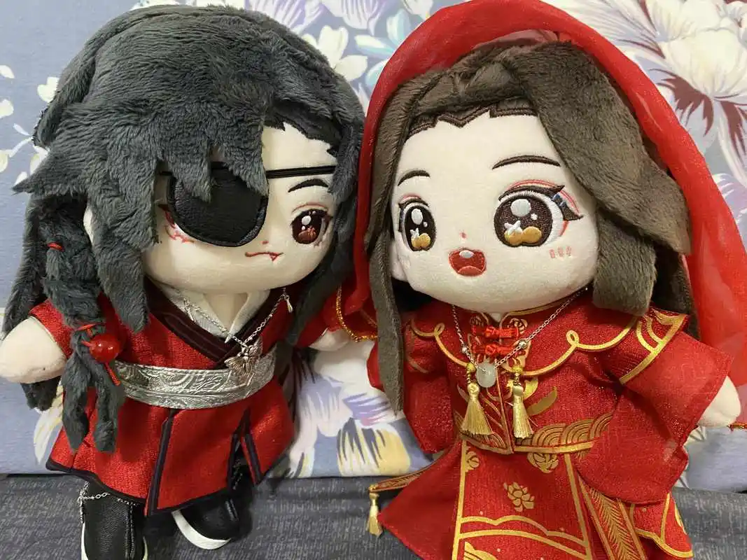 

Подлинная Tian Guan Ci Fu, милая 20 см Xie Lian Hua Chen, подвижная кукла-скелет, коллекция аниме-фигурок, периферия, подарок-сюрприз