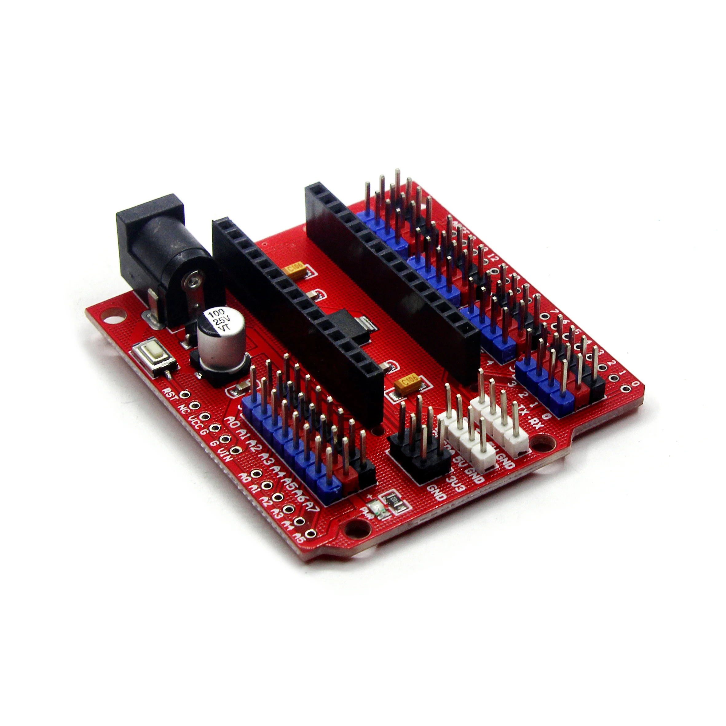 Nano 328P IO Shield Expansion Board NANO V3.0 Adapter Expansion Board for XBEE and NRF24L01 Socket for Arduino DIY KIT