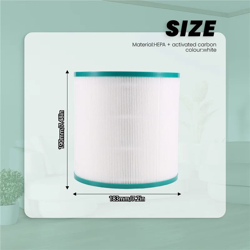 مرشحات تنقية الهواء B25B المتوافقة مع نماذج Dyson Tower Purifier TP00/03/02/AM11/BP01