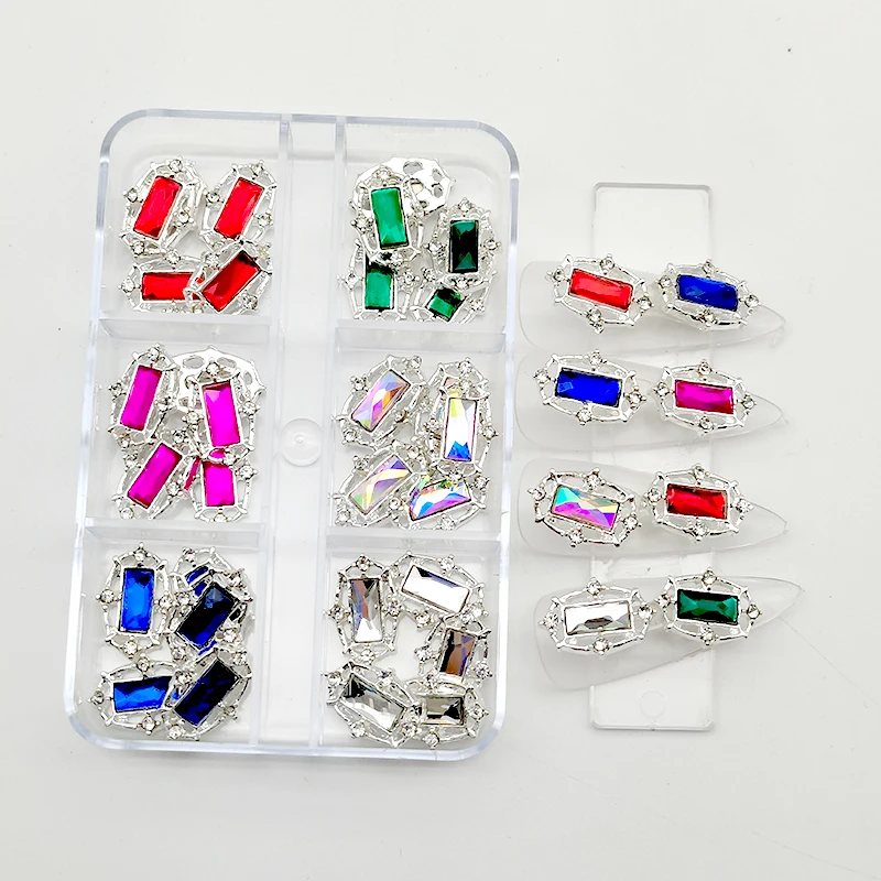 30 Stuks Crystal Nail Steentjes Toverstaf Krijgers Hart Planeet Nagel Bedels Sieraden Onderdelen Nail Art Decoraties Accessoires