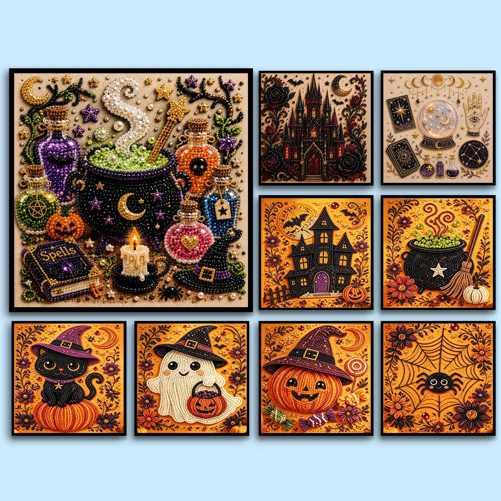 Resin Art Kit For Beginners - Наборы для рисования жемчугом в рамке