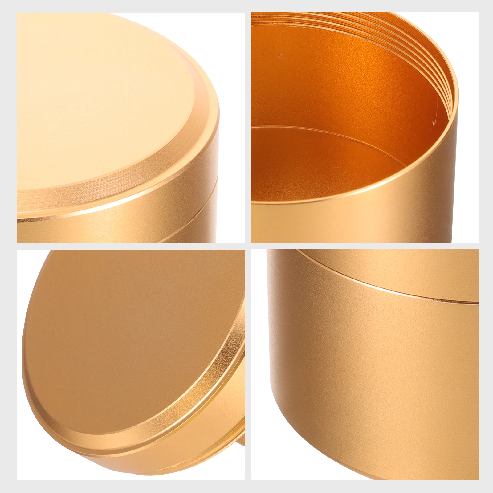 

Tea Jar Containers Jars Loose Leaves Food Can Canister Copper Canisters Airtight