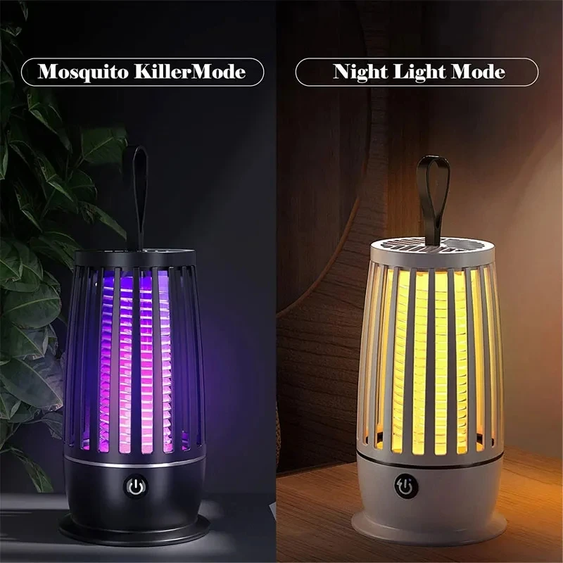 Mosquito Killer Lamp Insect Repellent Radiation Less Mute Electric Insect Trap Usb Charging Outdoor Mosquito Killer Repellent image 5