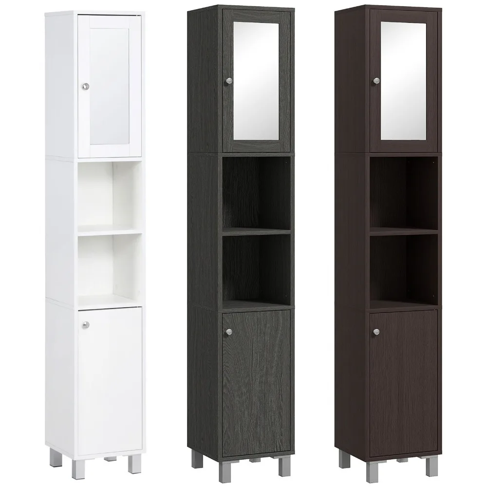 

71" Slim Freestanding Bathroom Floor Cabinet Tower Organizer