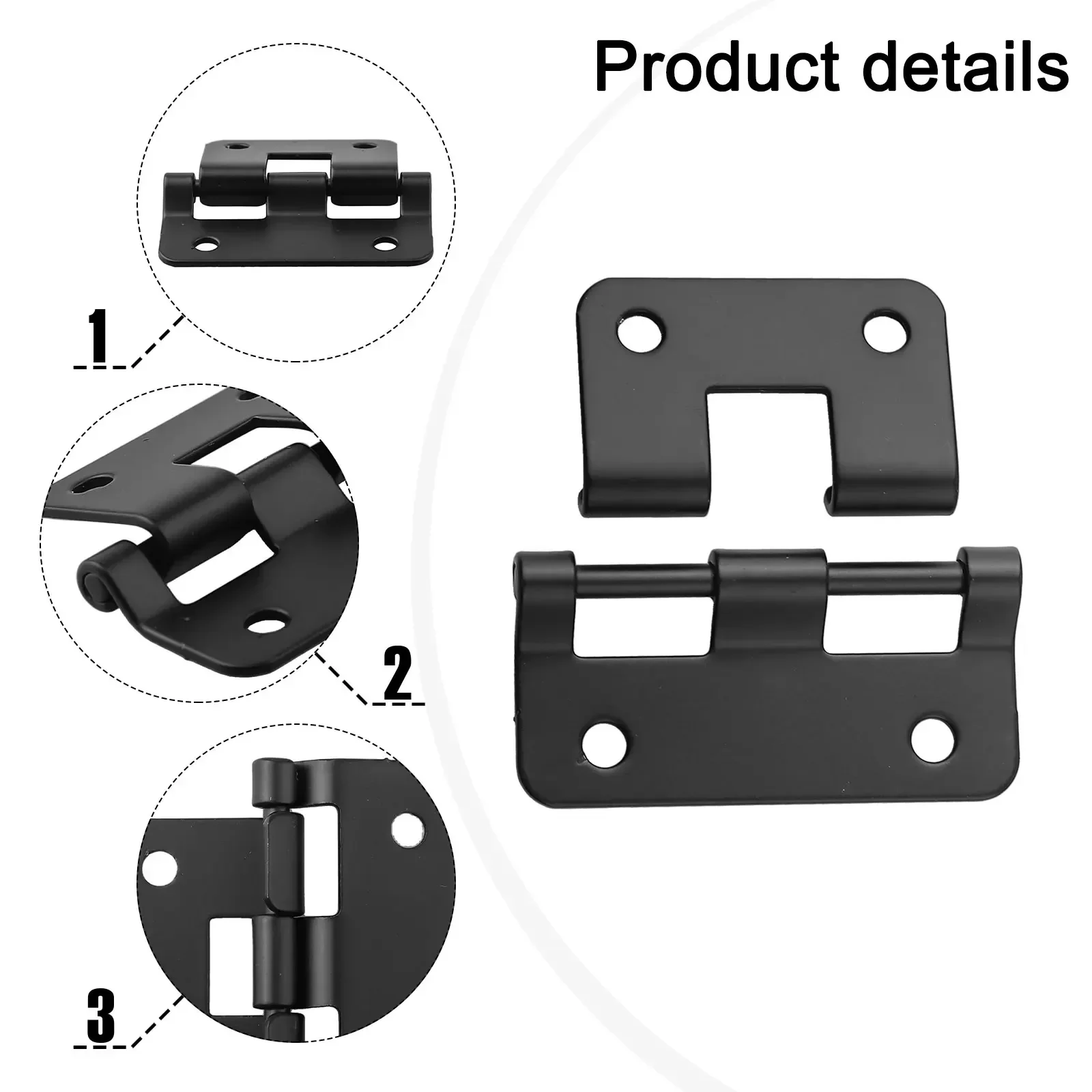 Easy Removal And Installation Instrument Case Hinge Metal Furniture Hinge Detachable And Versatile Functional And Practical