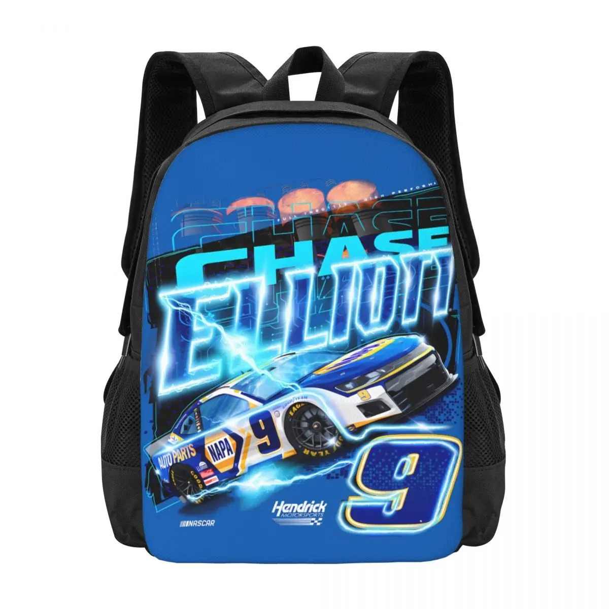 Chase Elliott 9 Travel Laptop Backpack, Business College School Computer Bag Gift for Men & Women