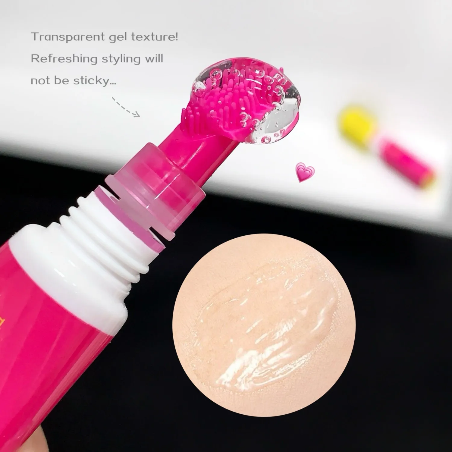 SHAQINUO 3D Eyebrow Gel Transparent Gel Long-lasting Eyebrow Shaping Waterproof Eyebrow Soap Creates Natural Eyebrows Styling