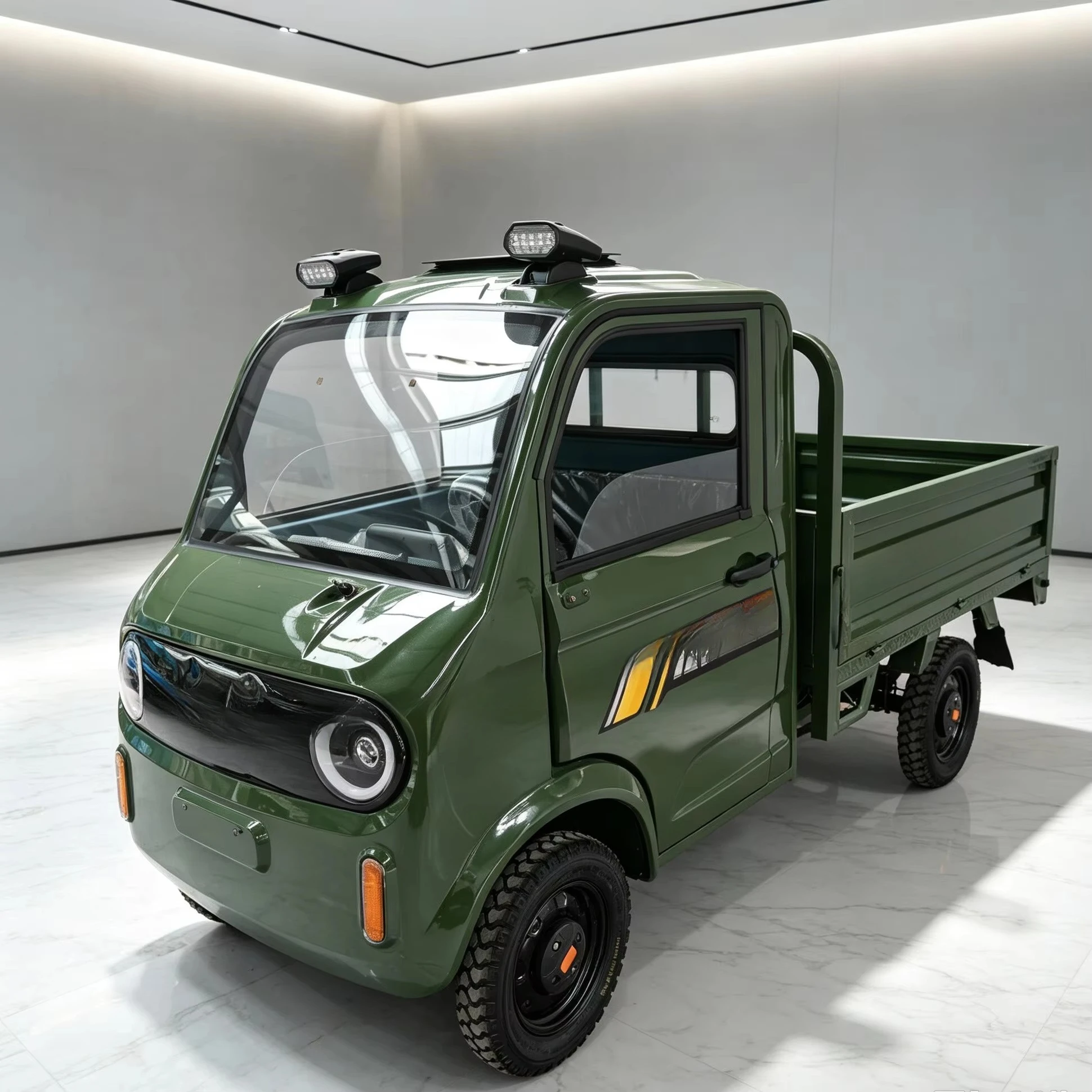 Mini Electric Pickup Truck Enclosed New Energy Electric Small Freight Truck for Adults