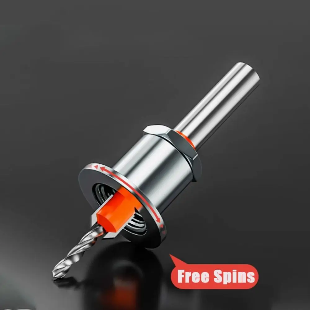 

Сверло с зенковкой с регулируемым хвостовиком, противоскользящая конструкция, профессиональная столярная развертка, противоскользящая, износостойкая