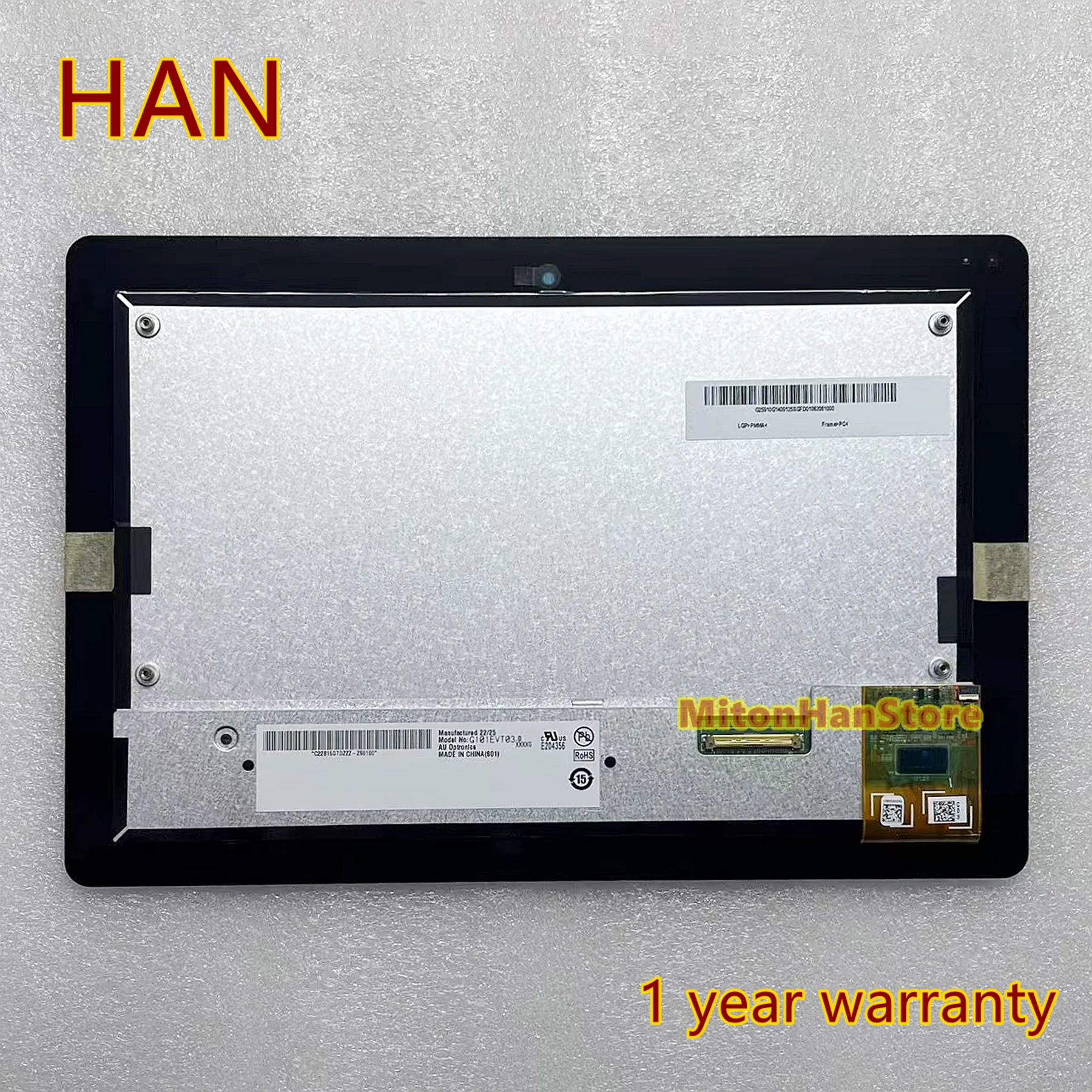 New Original For G101EVT03.0 10.1 Inch A+ LCD Display Screen With Touch Panel Screen( 1 year warranty,100%test before shipment)