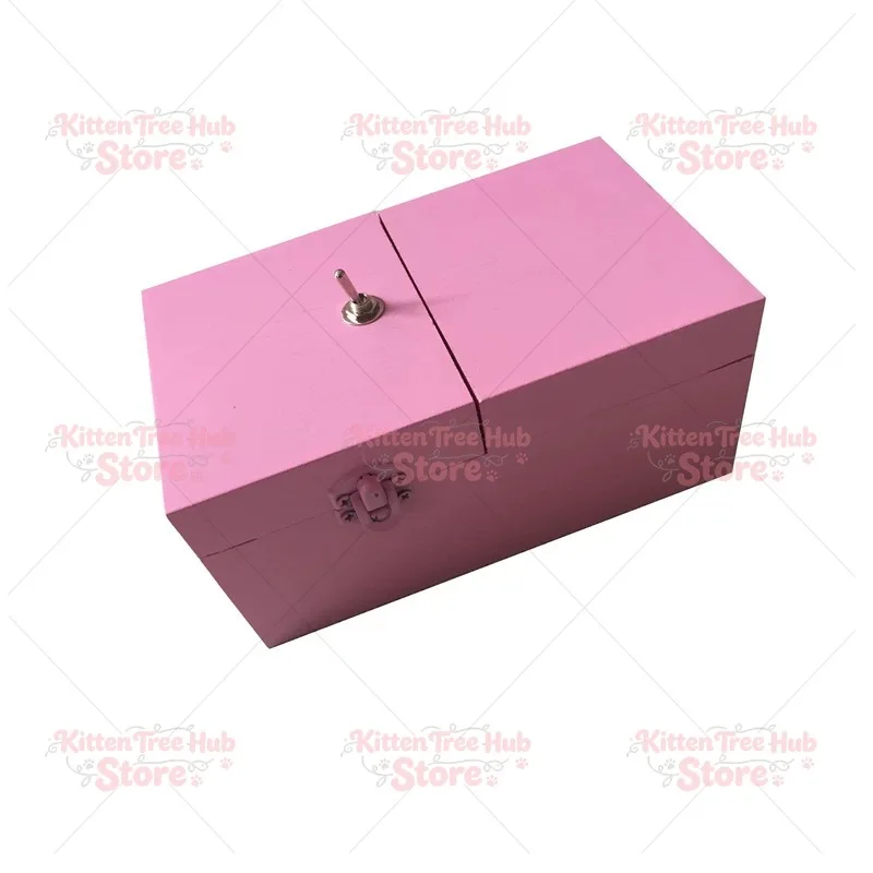 Creative Useless Box Funny Stress Relief Desk Toy Unique Gag Gift for Friends