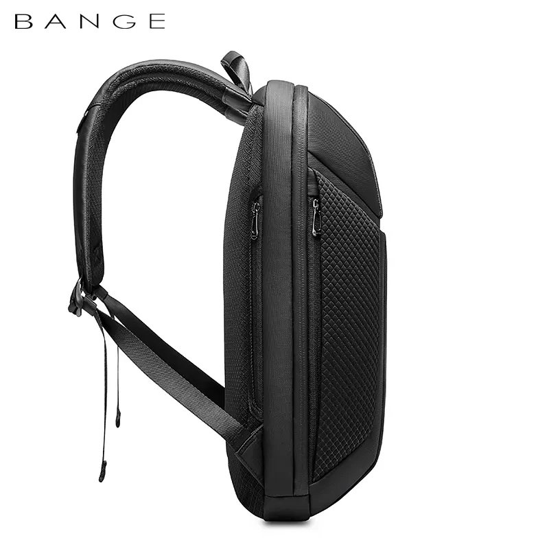 BANGE Backpack 47x30x12 cabin Men\'s Backpack Large Capacity Simple Style Backpack Surface Waterproof with USB Charging Port