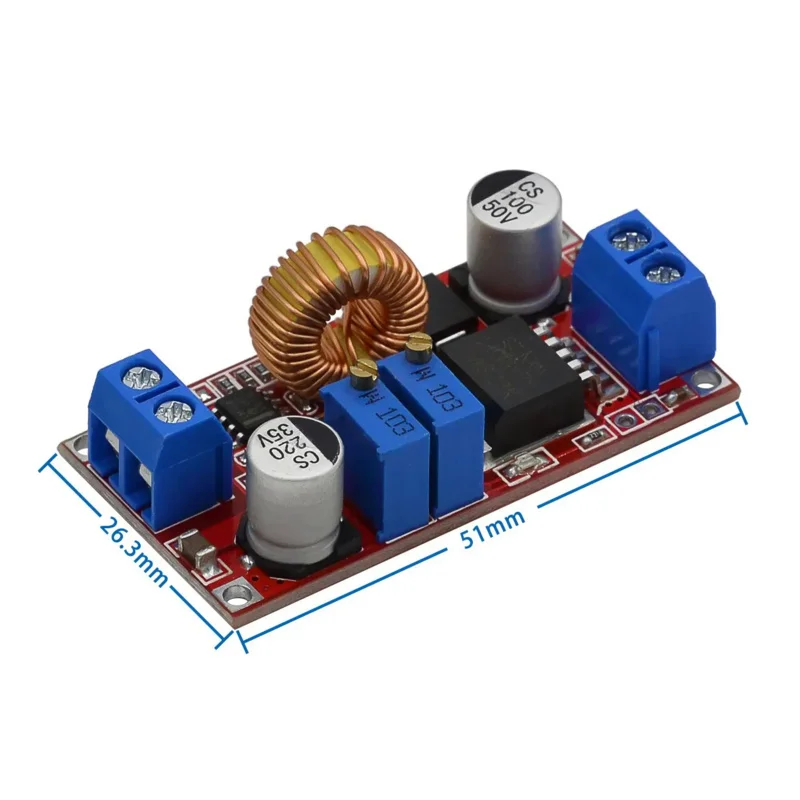 10 قطعة XL4015 5A DC À DC CC CV Batterie Au Lithium Abaisseur Carte De Charge Convertisseur De PuissanceModule Abaisseur XL4015