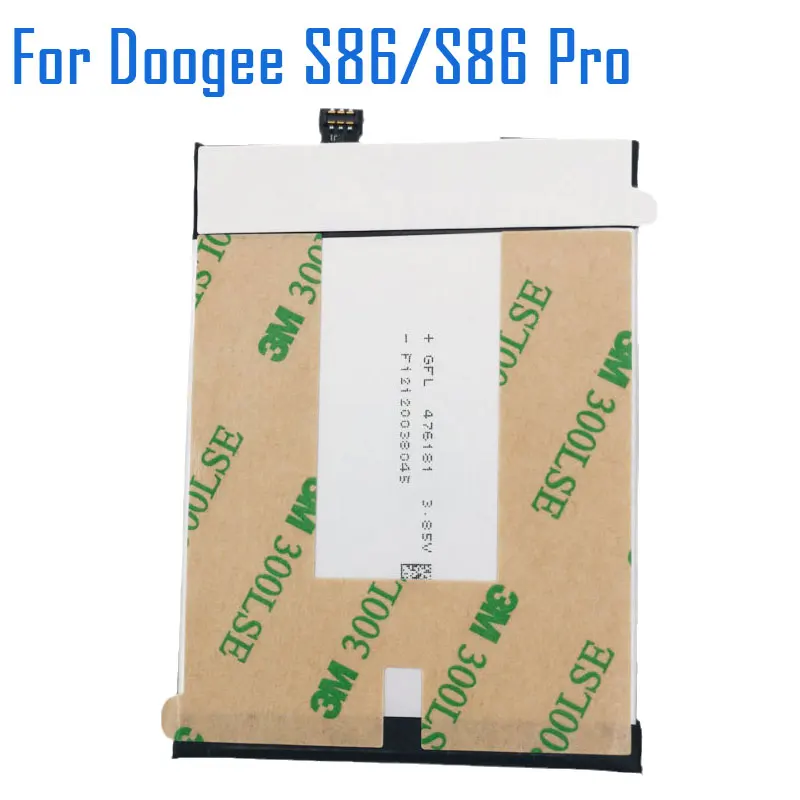 New Original Doogee S86 S86 pro Battery Inner Built Cell Phone Battery Repair Replacement Accessories For DOOGEE S86 Pro Phone