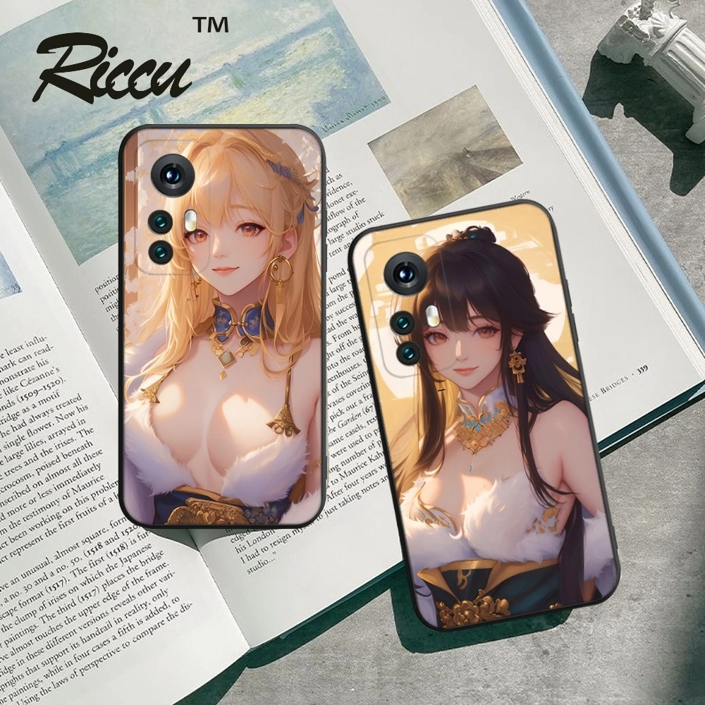 AI ancient beauty Phone Case For Xiaomi Redmi Note 11 10 9C Pro 10X K20 Back Soft Cover Note 9A K40 K30S Cover