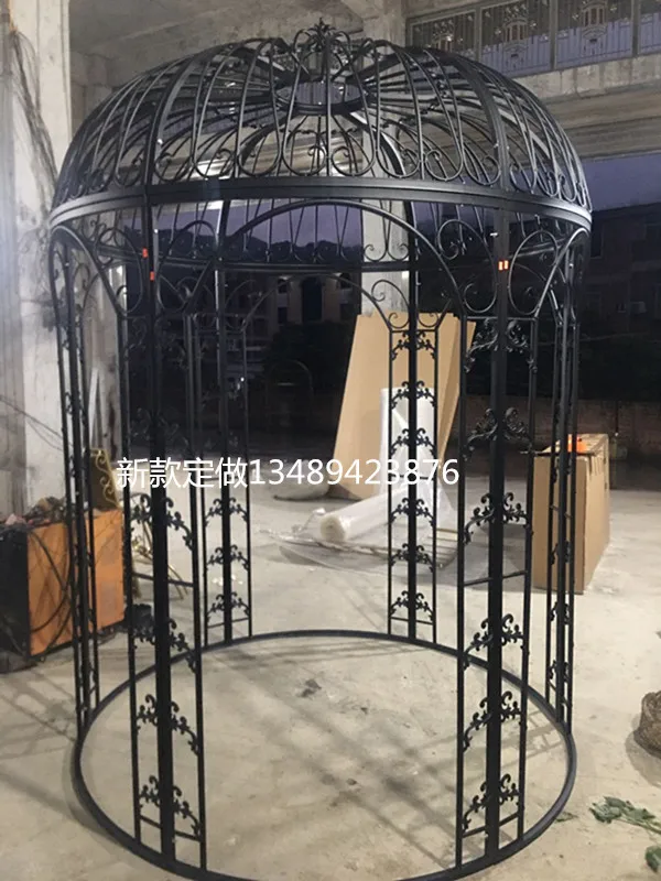 Bird Cage Outdoor Garden Shopping Mall Hot Pot Restaurant Oversized Bird Cage Metal Giant Cage