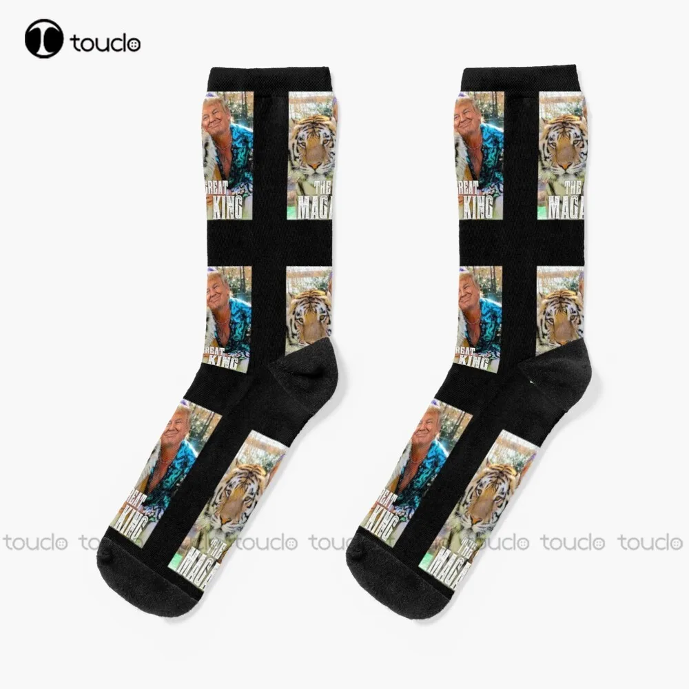 Ultra Maga And Proud Of It Socks Trump 2024 Unning Socks Women 360° Digital Print Design Cute Socks Christmas Gift New Popular