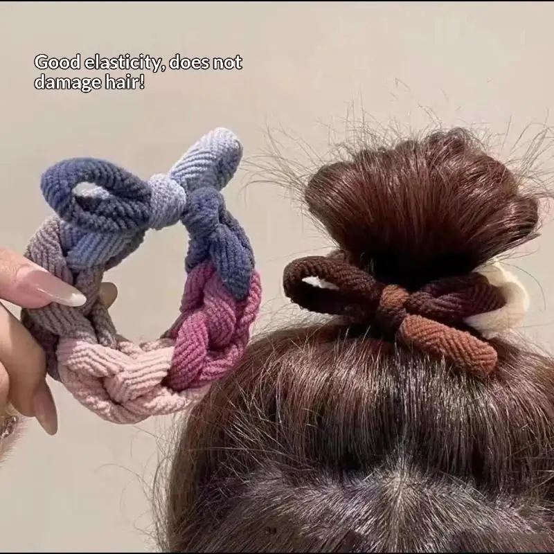 86/156 Stück Hochelastische Haargummis für Frauen, Haarbänder für Mädchen, Niedliche Bären-Haarschnur, Erwachsenen-Stirnbänder, Haaraccessoires – Detail 7