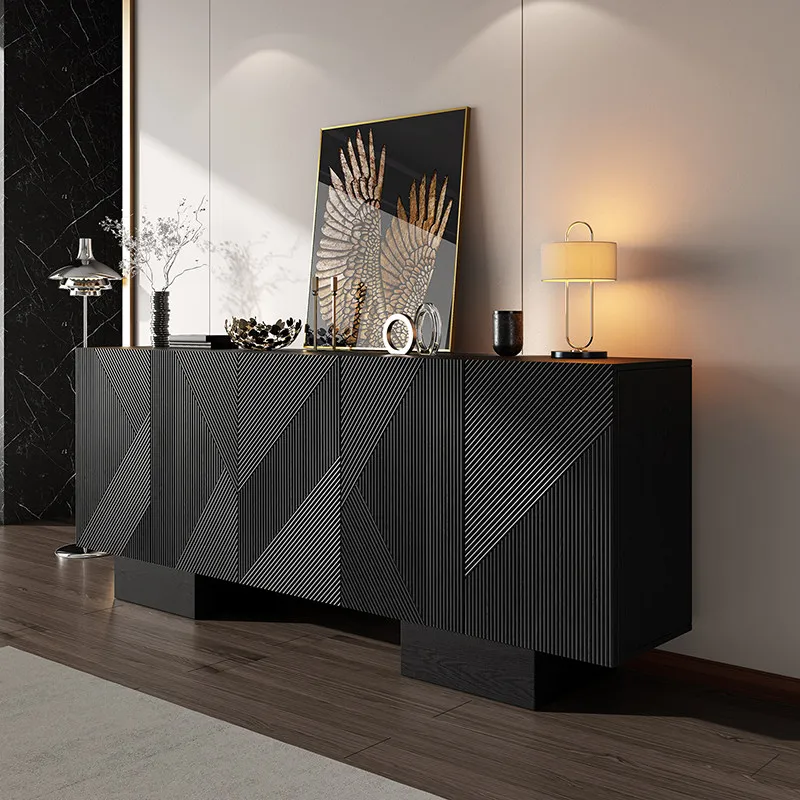 Italian light luxury dining side storage cabinet entrance cabinets foyer shoe locker Armoire Display sideboard Showcase cabinets