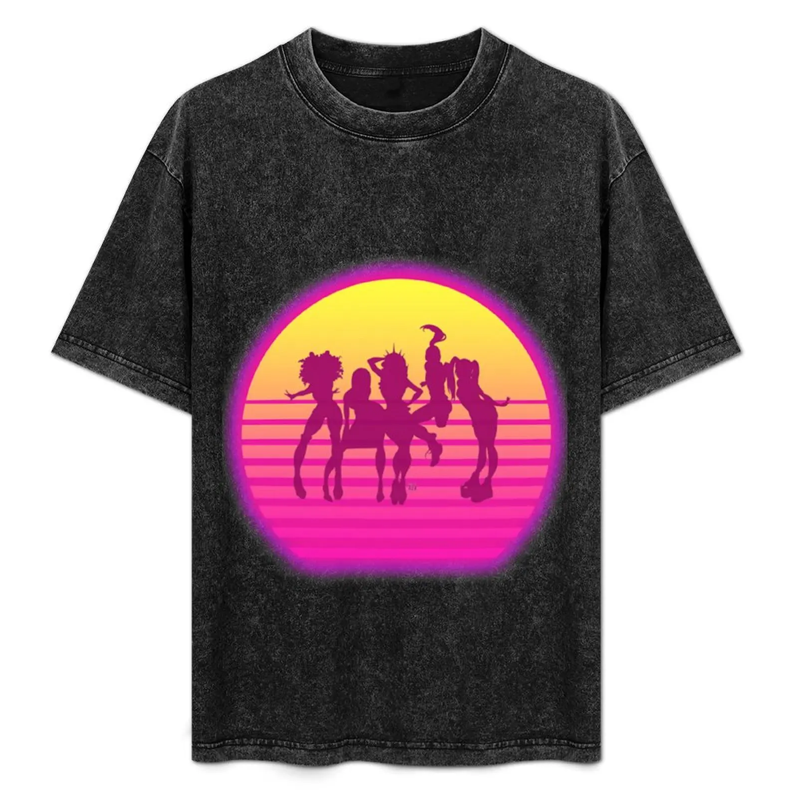 

Spice Arts Girls Love Music Typography Design T-Shirt Quick Dry Outdoor Sports T-Shirt