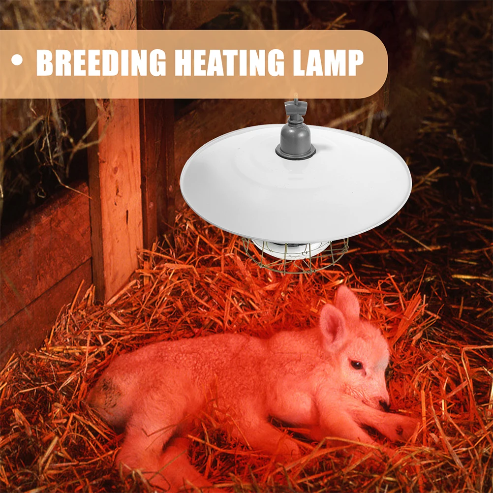 

Livestock Heat Lamp Pet Heating Light Chicken Coop Heater Material Wide Application Easy Install Heating Lamp