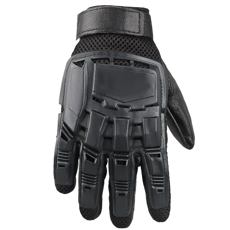 Diamond Full Finger Gloves Outdoor Deformation Breathable Black Motorcycle Protective Adult Riding Gloves Cross-Border in Stock