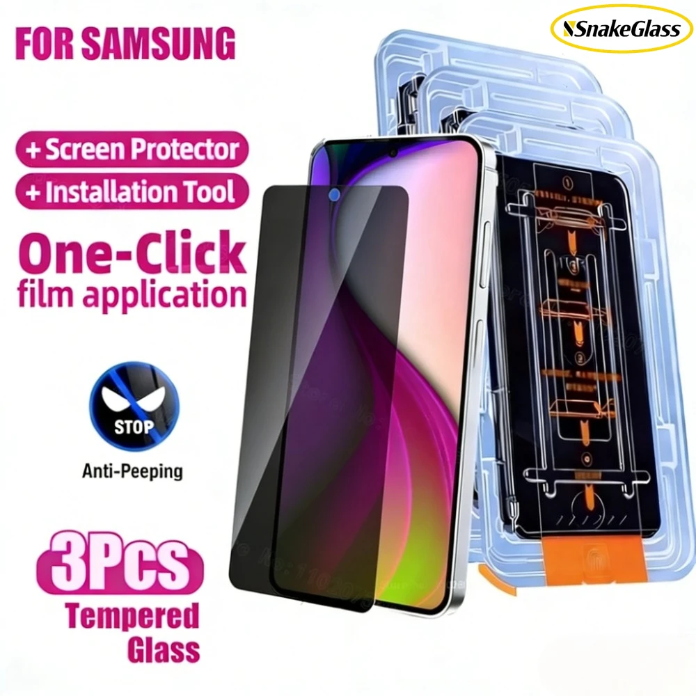 3PCS HD/Privacy Tempered Glass Film for Samsung Galaxy S26+ 