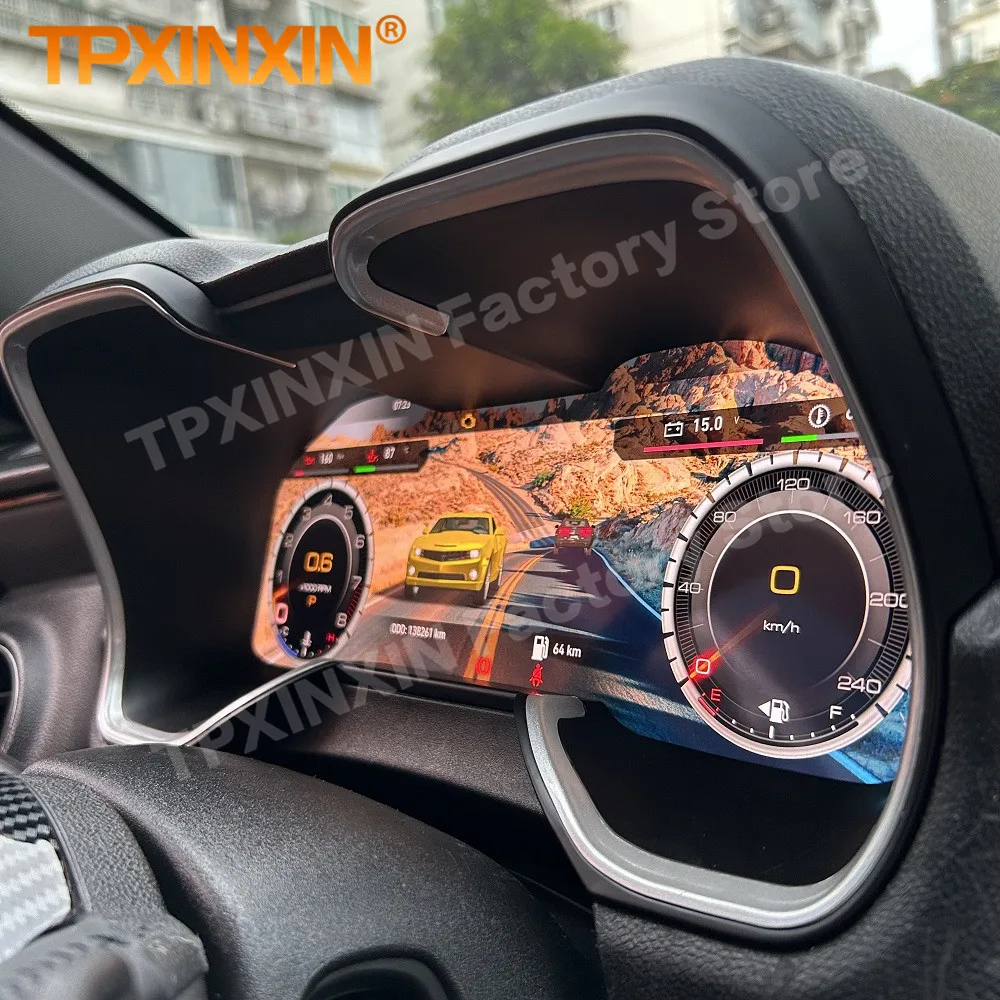 

Upgradation Digital LCD Cluster For Chevrolet Camaro 2010~2015 Car Dashboard Panel digital dashboard
