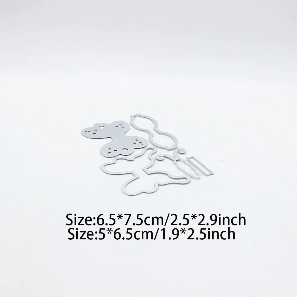 KSCRAFT Butterfly bows Metal Cutting Dies Stencils for DIY Scrapbooking Decorative Embossing DIY Paper Cards