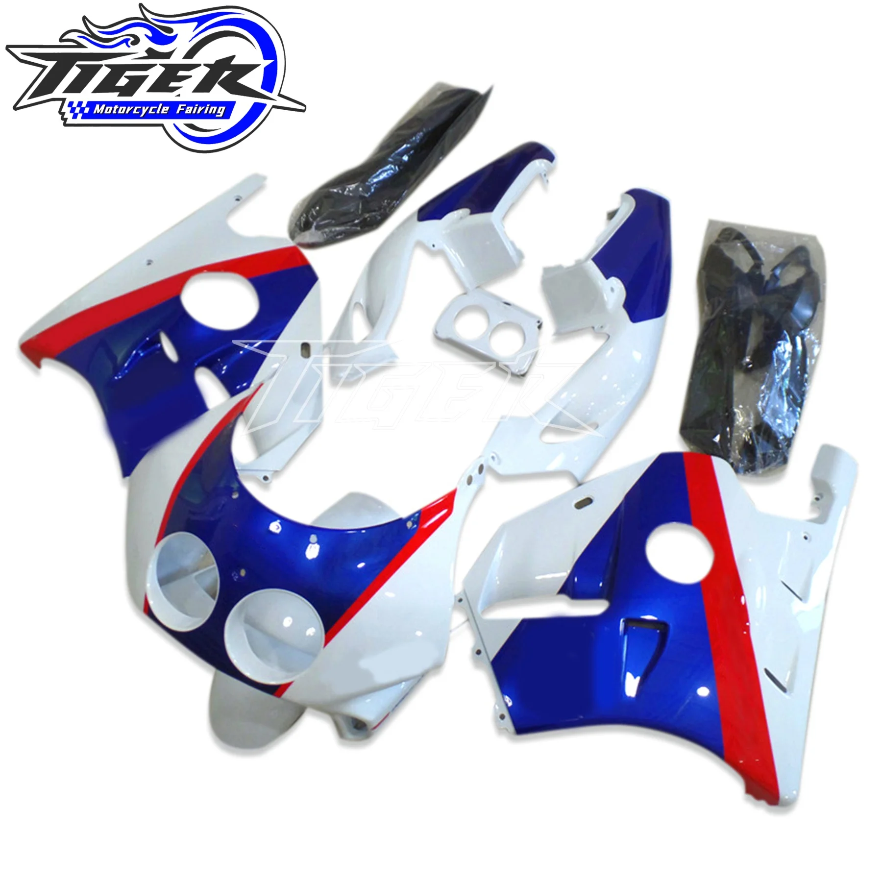 

Fairings Kit Fit For HONDA Cbr250rr Mc22 1990 1991 1992 1993 1994 Bodywork Set High Quality ABS Injection White Red Bule